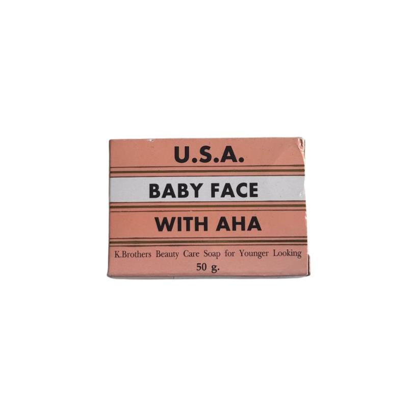 USA Baby face with AHA