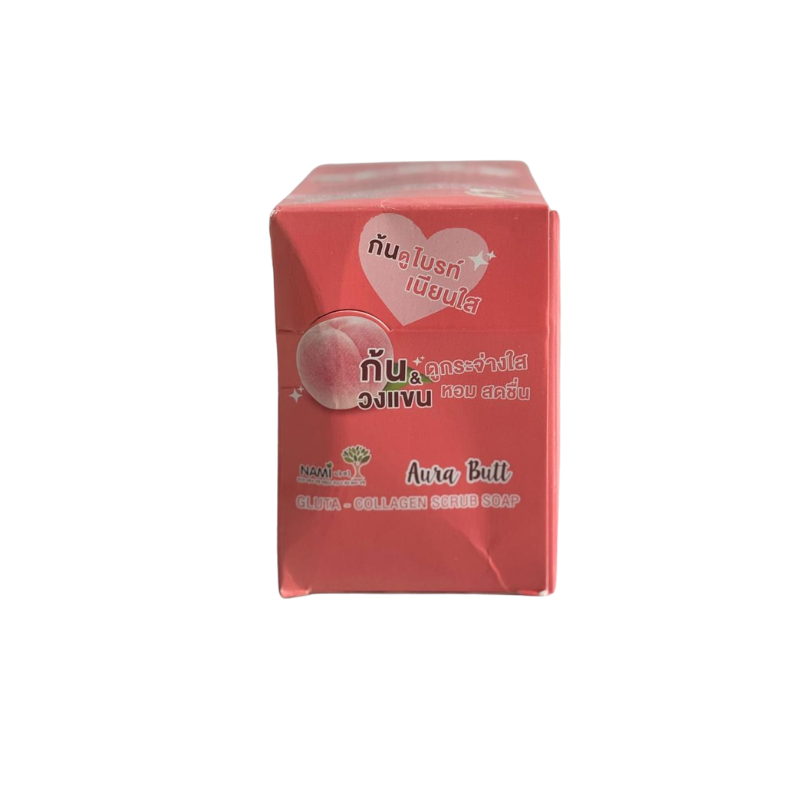 Aura Butt Gluta Collagen Scrub Soap