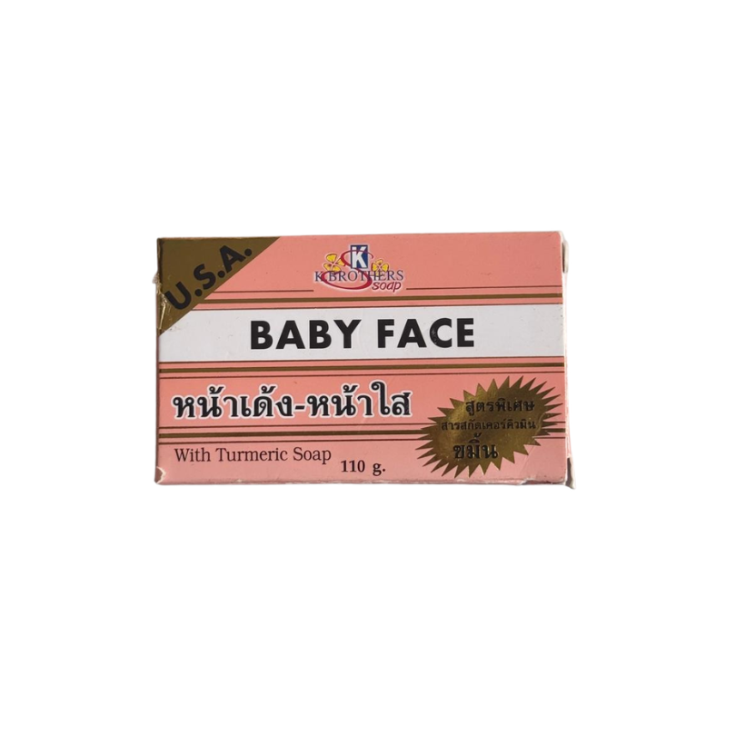 Baby Face with tumeric soap