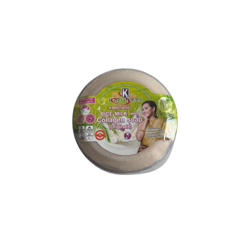 K Borthers Rice Milk and Collagen Soap