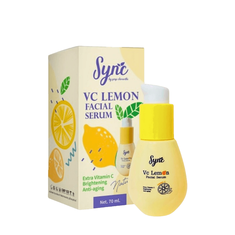 VC Lemon Facial Serum Extra Brighting Anti-aging - CceNatural Online Shop